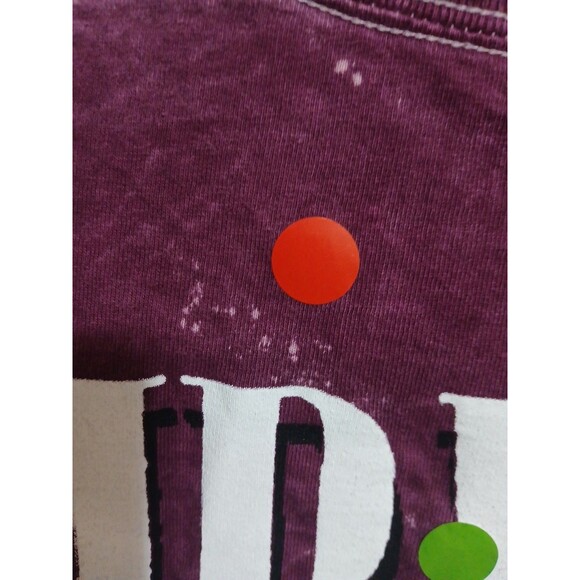 Nirvana In Utero Plum/Purple T-Shirt Size Small Unisex Grunge Nirvana Logo Flaw - Picture 7 of 13